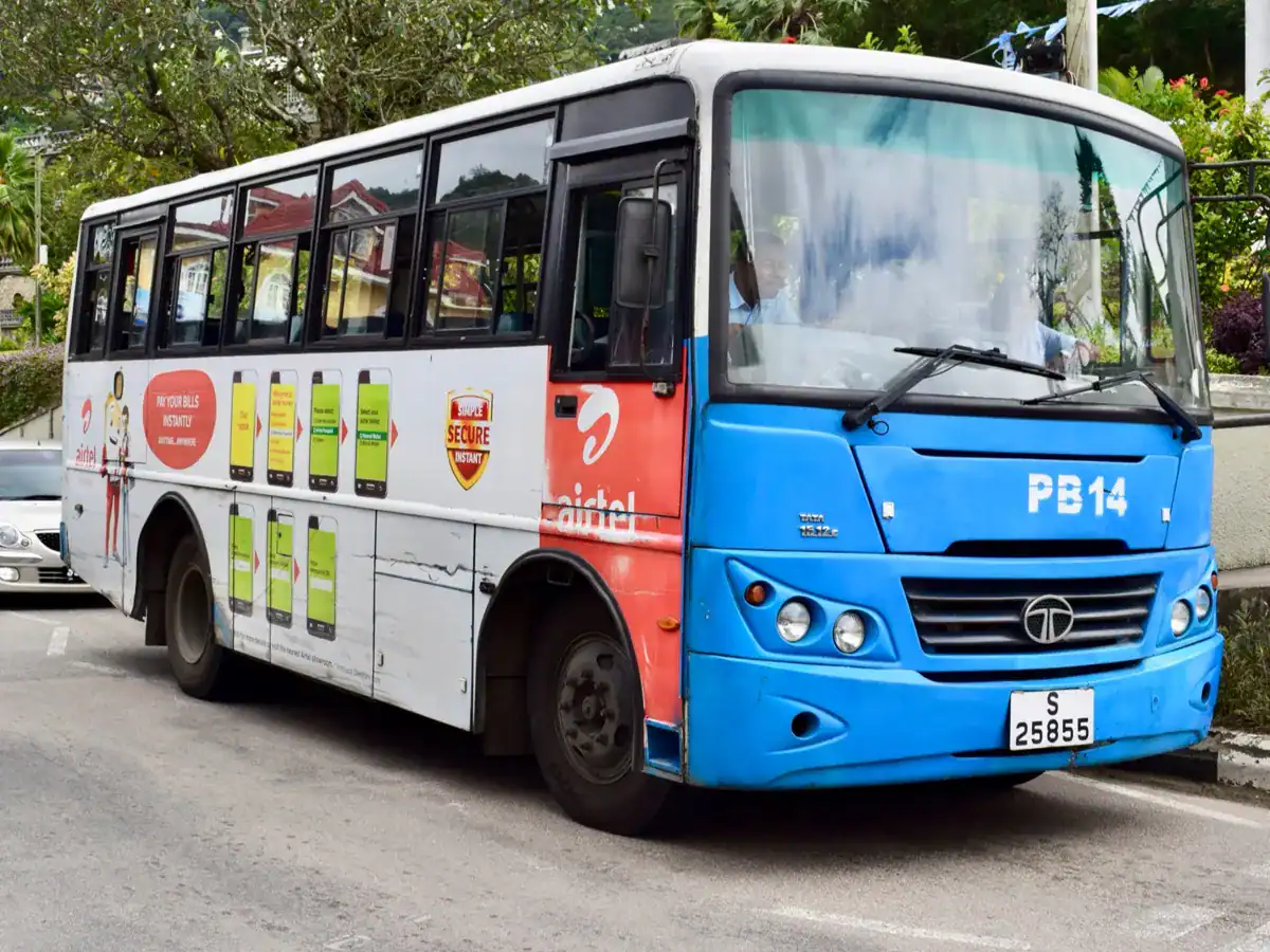 Bus and taxis