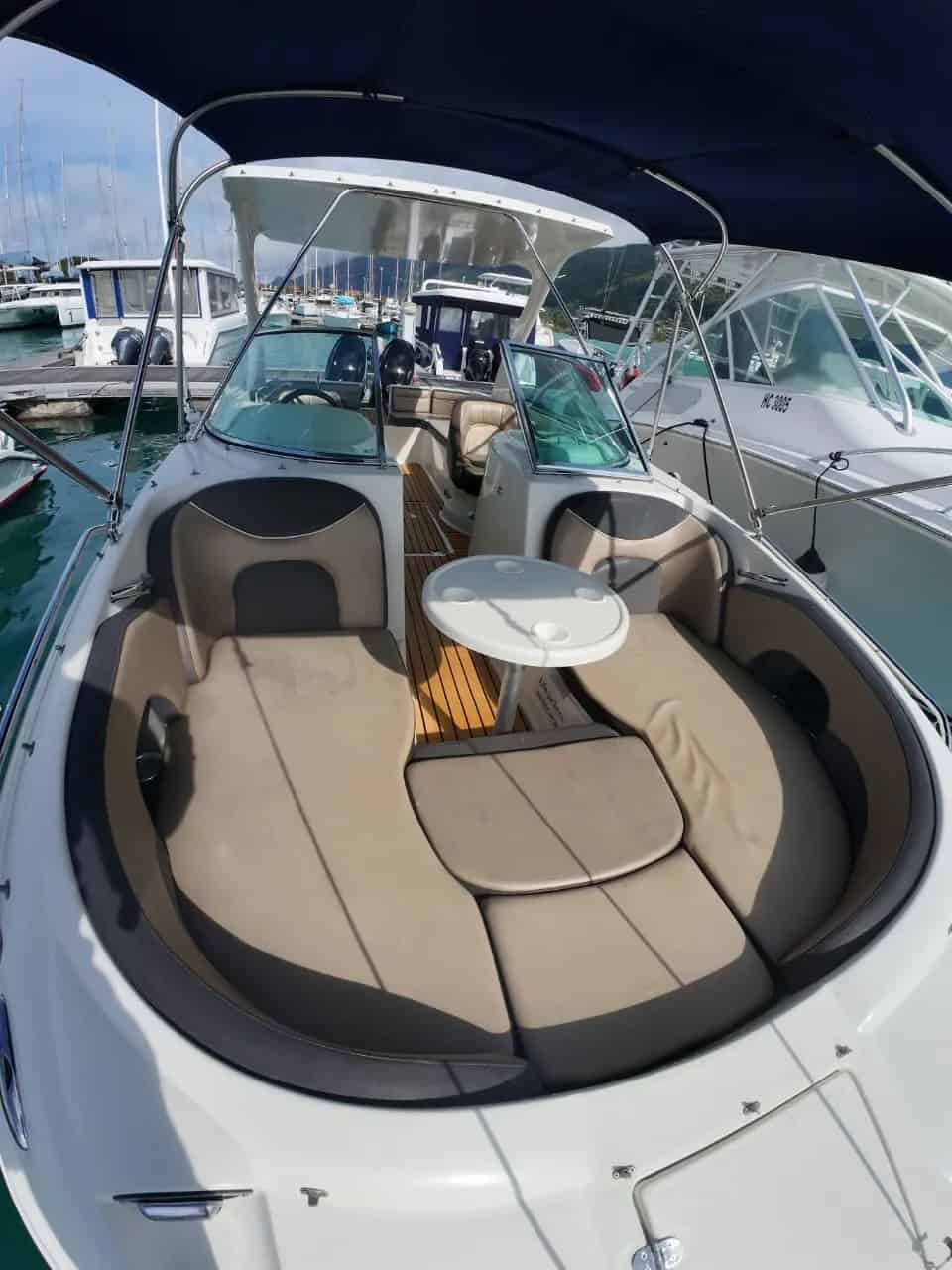 Relaxing aboard Creole Odyssea