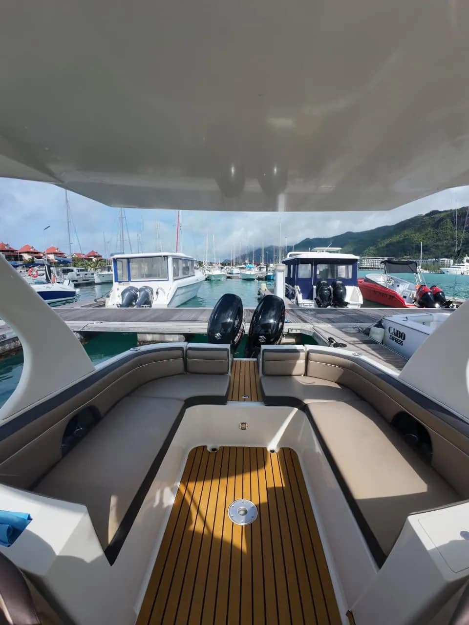 Port view from Creole Odyssea boat